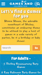 Mobile Screenshot of gamesandcelebrations.com